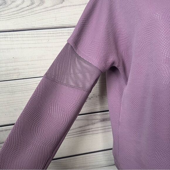Under Armour Dusty Purple Move Light Tunic Crewneck Sweatshirt - Picture 9 of 13